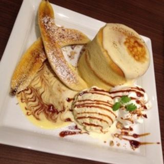 バナナパンケーキ(小川珈琲 イオン越谷レイクタウン店 （オガワコーヒー）)