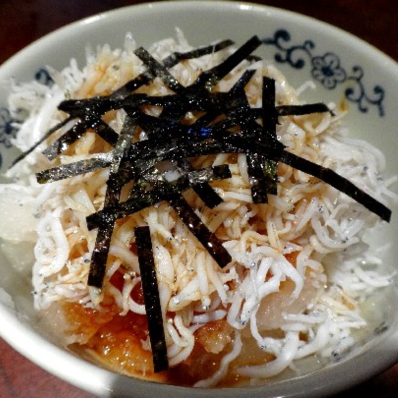 シラスおろし(小料理 荒井)