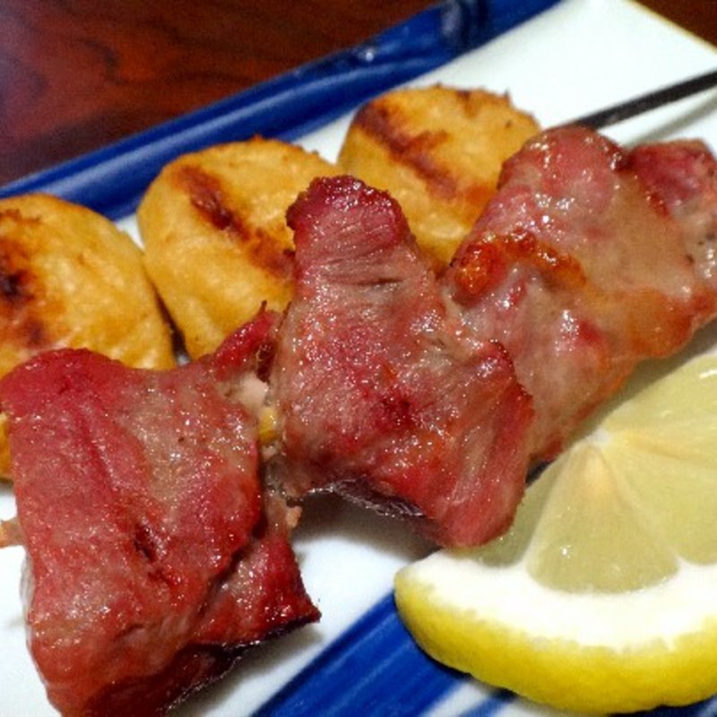 串焼き　かしら＆つくね(小料理 荒井)