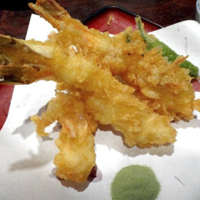 海老天ぷら(小料理 荒井)