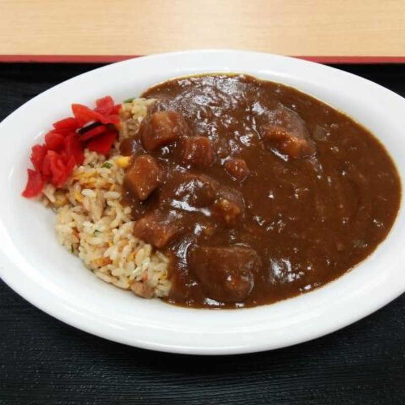 チャーハンカレー(小矢部川SA(下り))