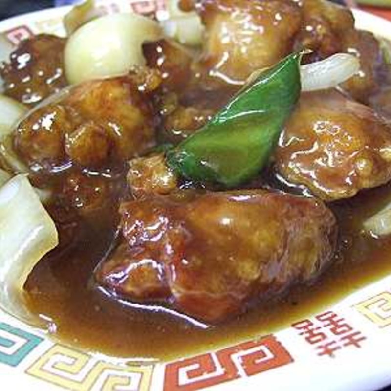 酢豚(小笹飯店)