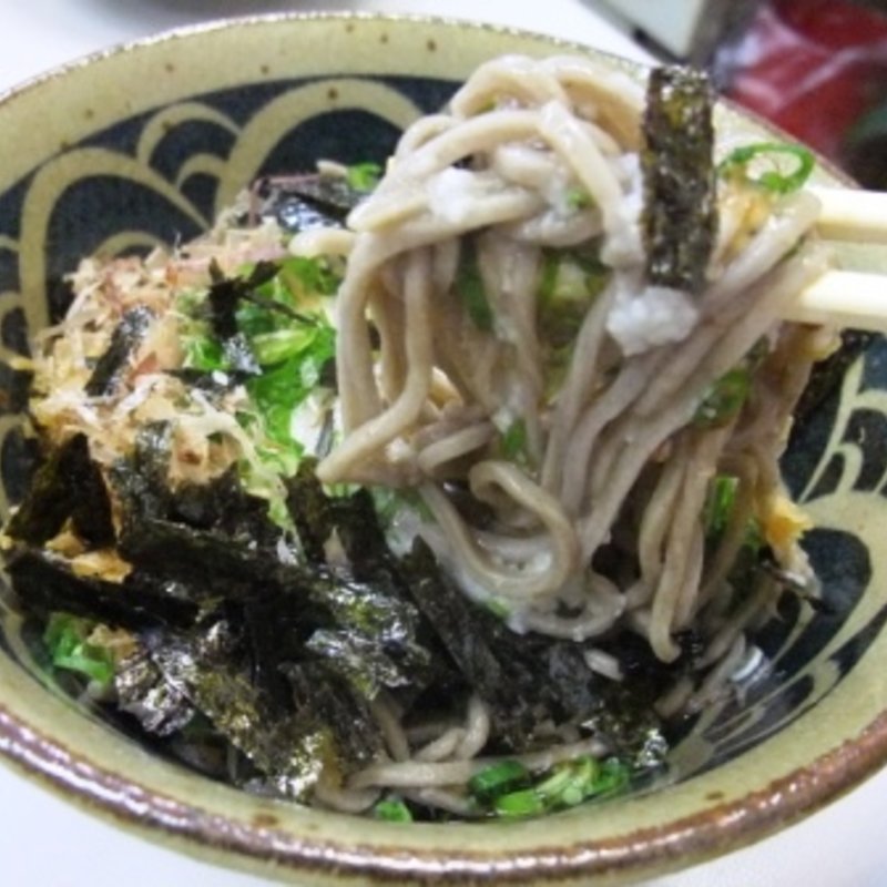 ぶっかけそば(小藤食堂)