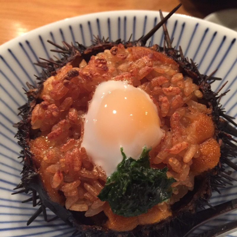 ウニご飯(すしBAR小路小路)