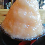 桃のかき氷(尼ヶ坂 )