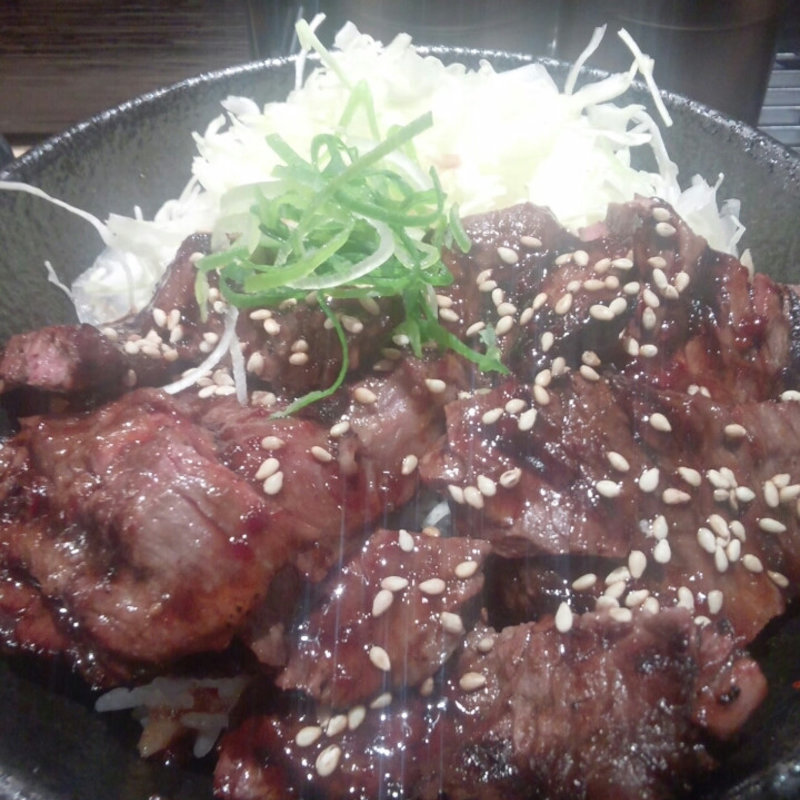 ハラミ丼(肉丼専門店 尼崎肉劇場)