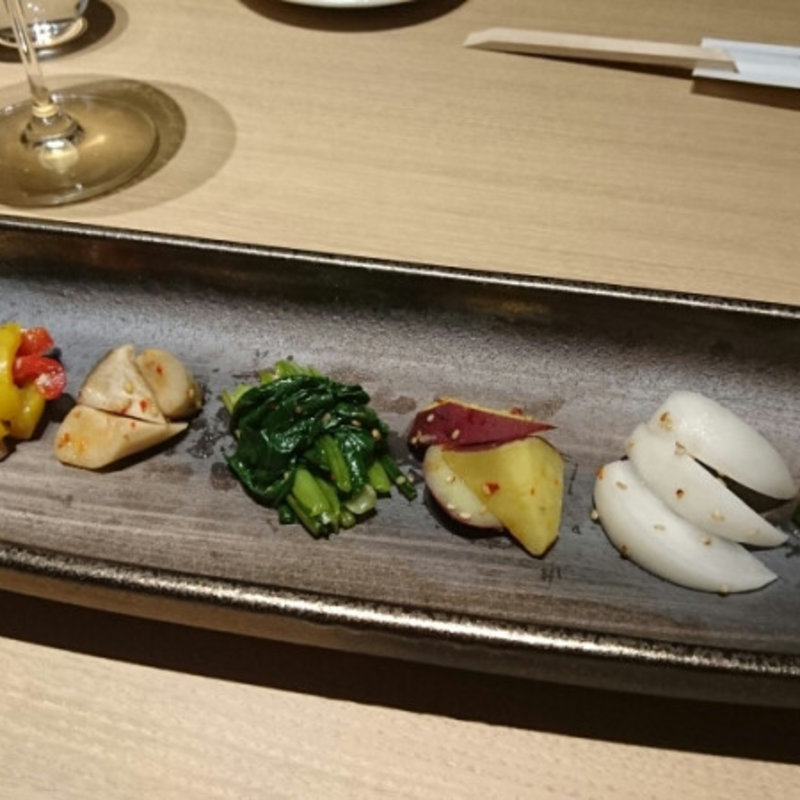 ナムル盛合せ（宮崎野菜盛合せ(尾崎牛焼肉 銀座 ひむか )