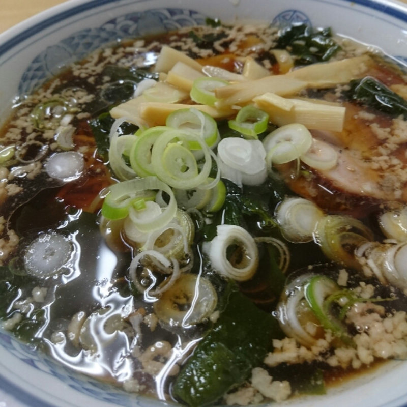 わかめラーメン(尾道ラーメン)