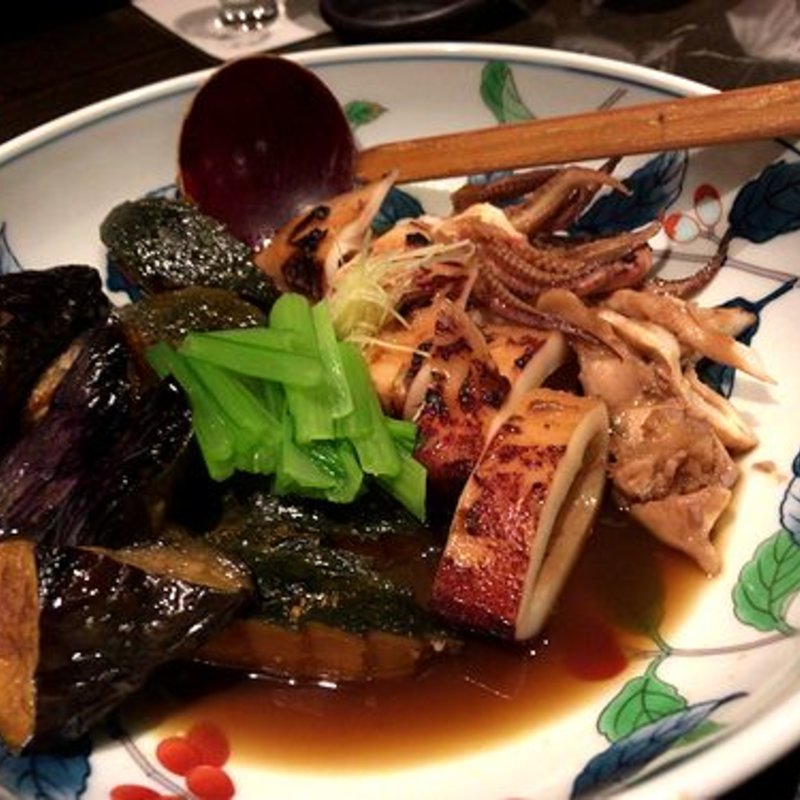 烏賊の煮付け(居酒家 たかはし)