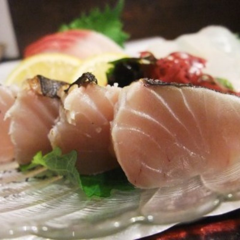 お造り3種盛り(居酒屋 えんむすび )