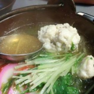 ハモ鍋(居酒屋 でん)