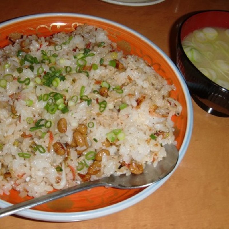 ■納豆チャーハン(居酒屋 てんまさ 2F店 （TENMASA）)