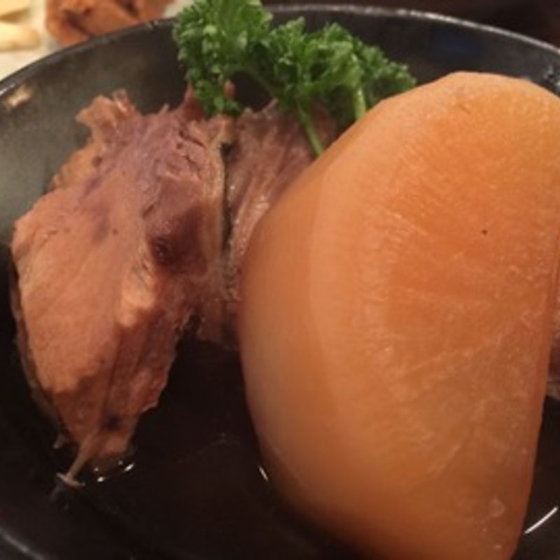 大根のあら煮(居酒屋 三悟晶)