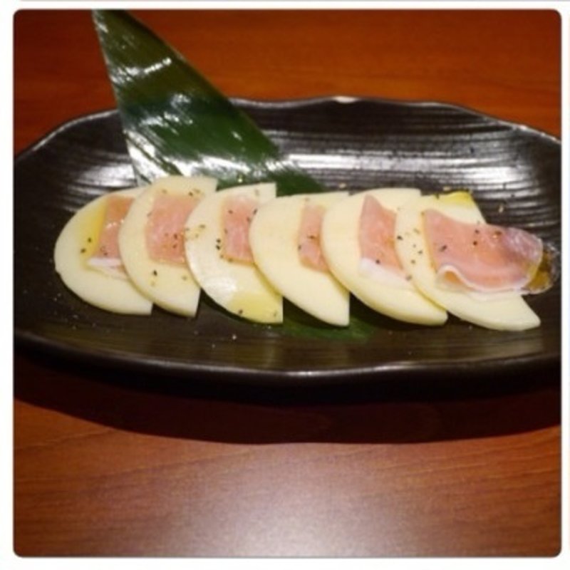 ロース生ハムとチーズ盛り合わせ(居酒屋 団欒炎 沼津北口店)