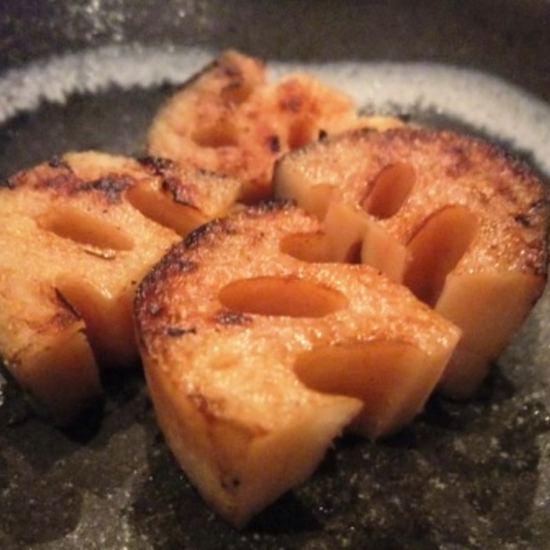 厚切り焼きれんこん(toriya umenoyu 鶏や梅の湯)