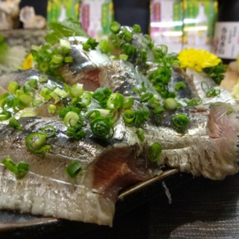 いわし刺身(居酒屋お魚割烹うおさい)