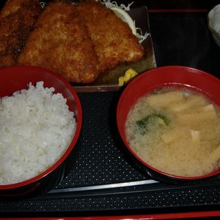 アジフライ定食(居酒屋かんさい )