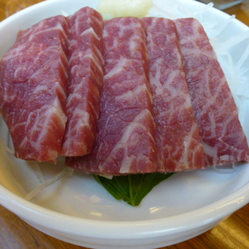 馬刺し(居酒屋浩司 浅草店)