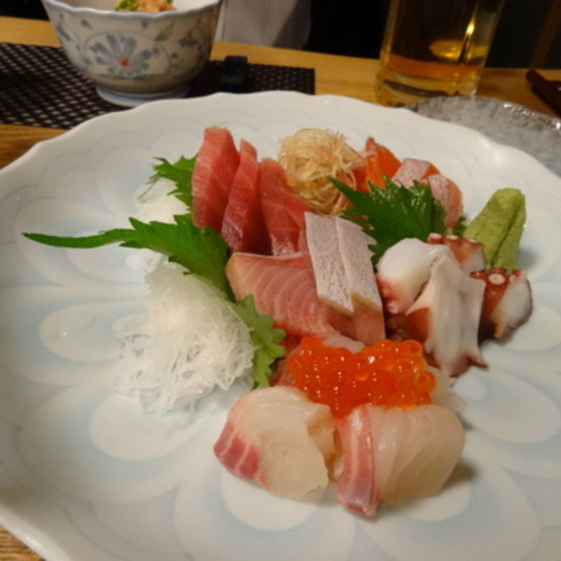 お刺身の5種盛り(居酒屋酔心 )