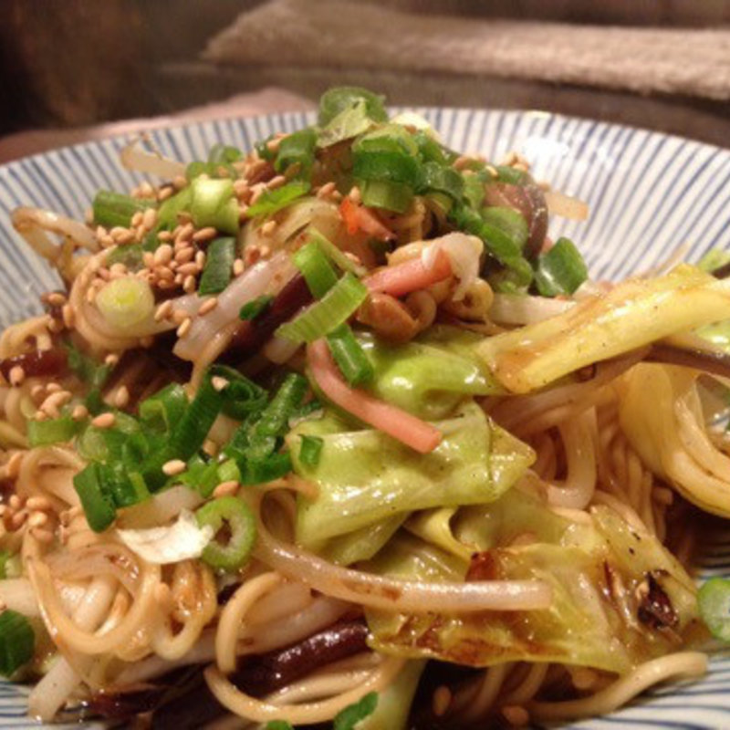 焼きラーメン(屋台　丸十 （まるじゅう）)