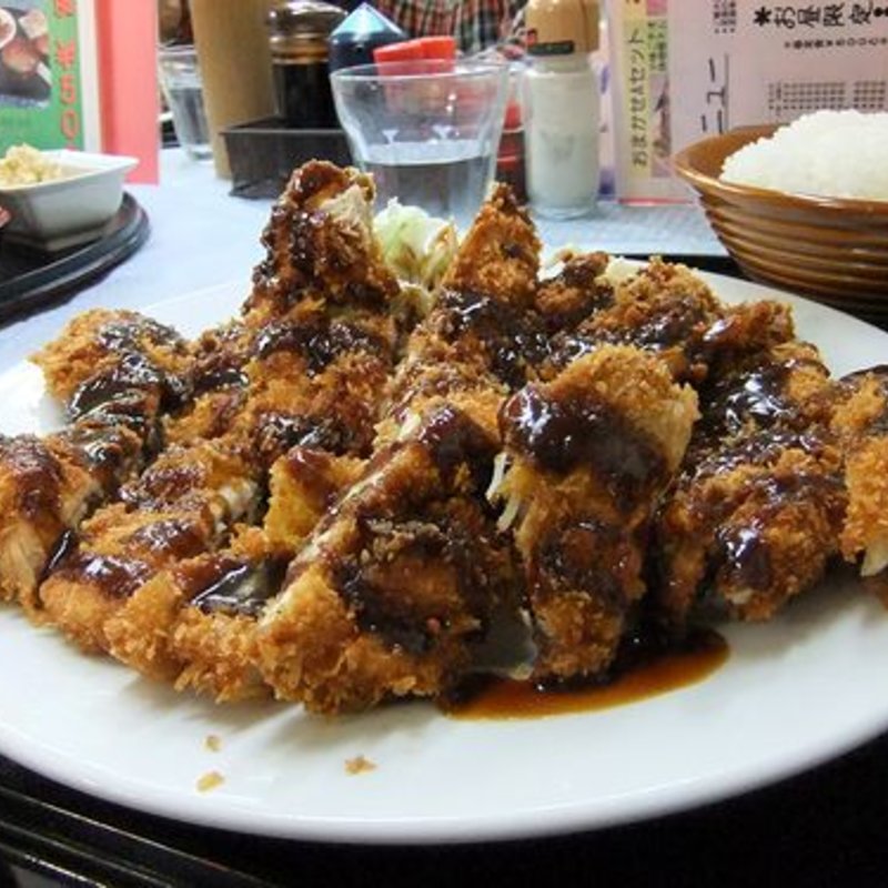 チキンカツ定食(屯喜朋亭)