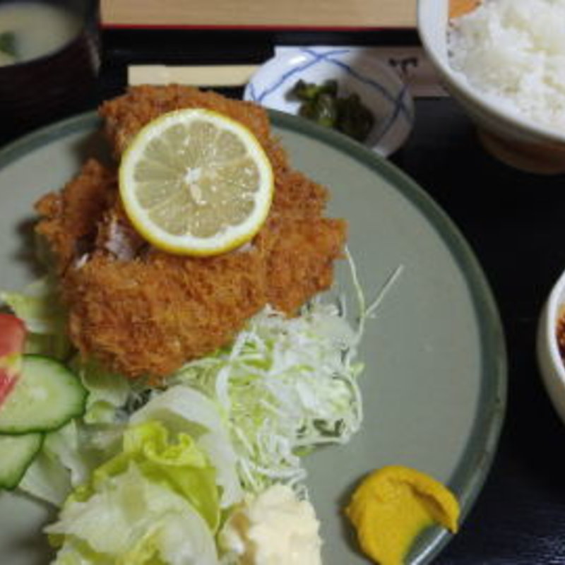 ヒレカツ定食(山人)