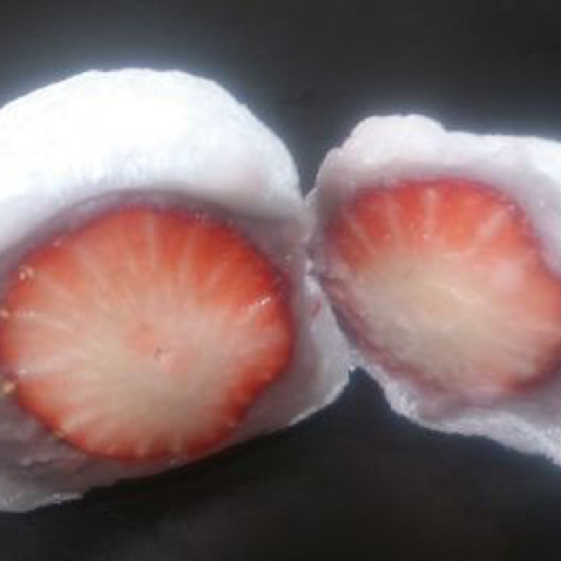 いちご大福（黒あん）(御菓子司 山口屋)