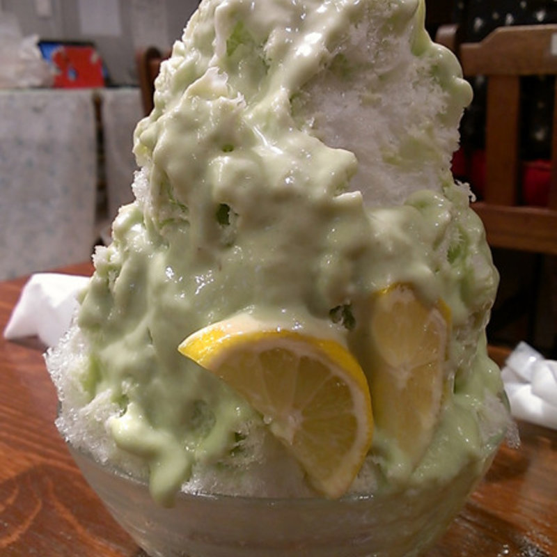 かき氷アボカド(山口果物 （ヤマグチクダモノ）)