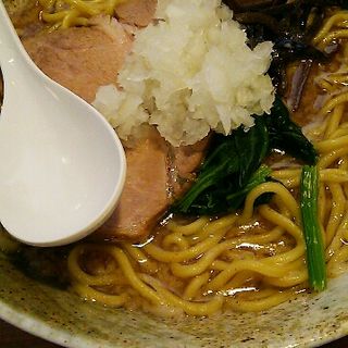 海スープ太麺(山嵐 札幌山嵐分家 北見総本店 )