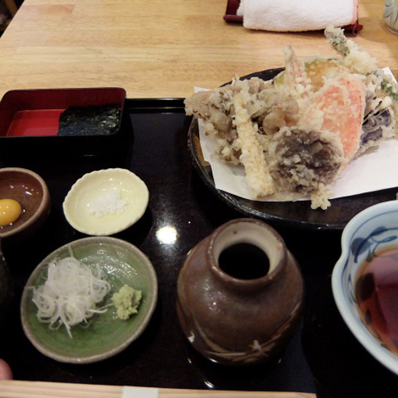 合わせ天麩羅蕎麦(山本 )