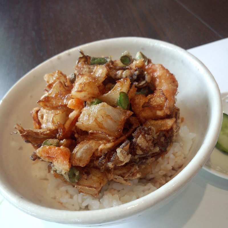 かき揚げ丼(山桜 )