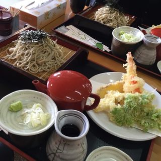 蕎麦+天ぷらのセット(山桜 )