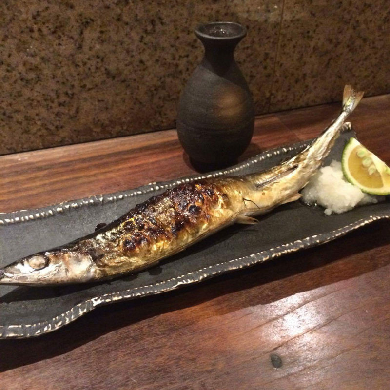 サンマ塩焼き(山海倶楽部)