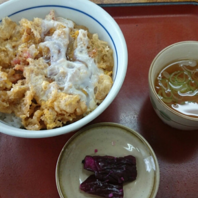 かき揚げ丼(山田うどん食堂 山口店)
