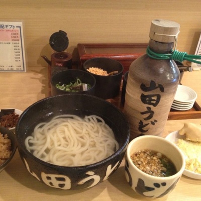 釜揚げのAセット(山田製麺所)