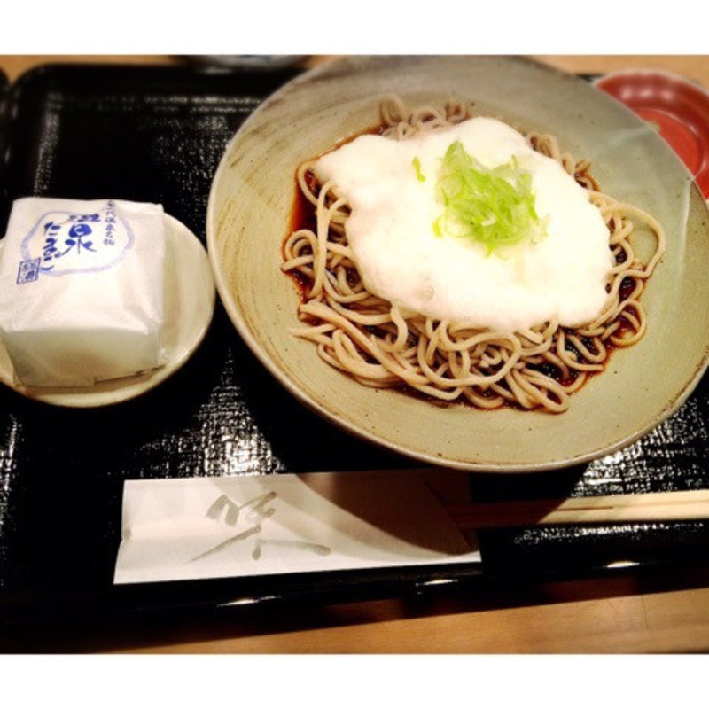 とろろ蕎麦 冷(山背 )