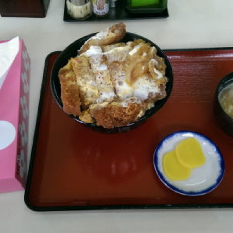 カツ丼(山部ドライブイン)