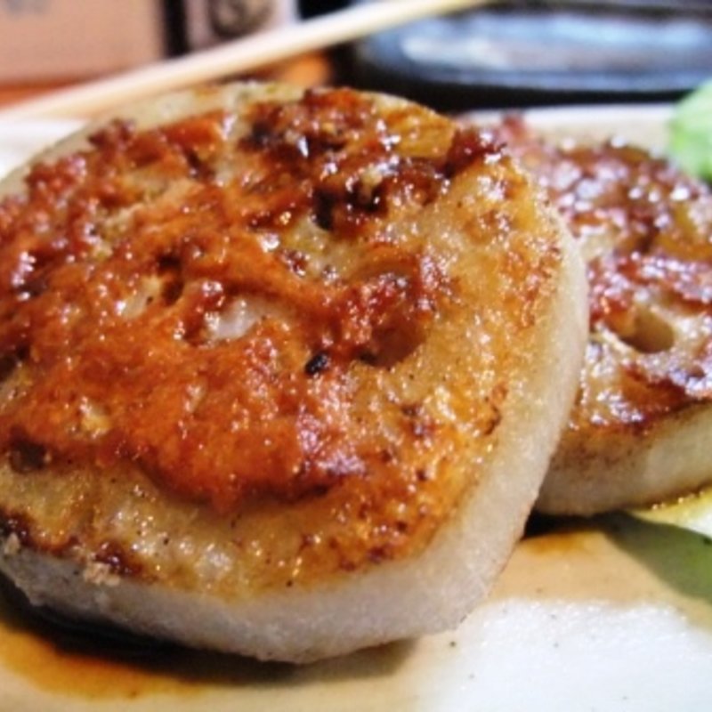 れんこん肉詰め(山鳥 )