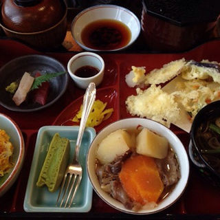和食ランチの天ぷら(岐阜会館 )