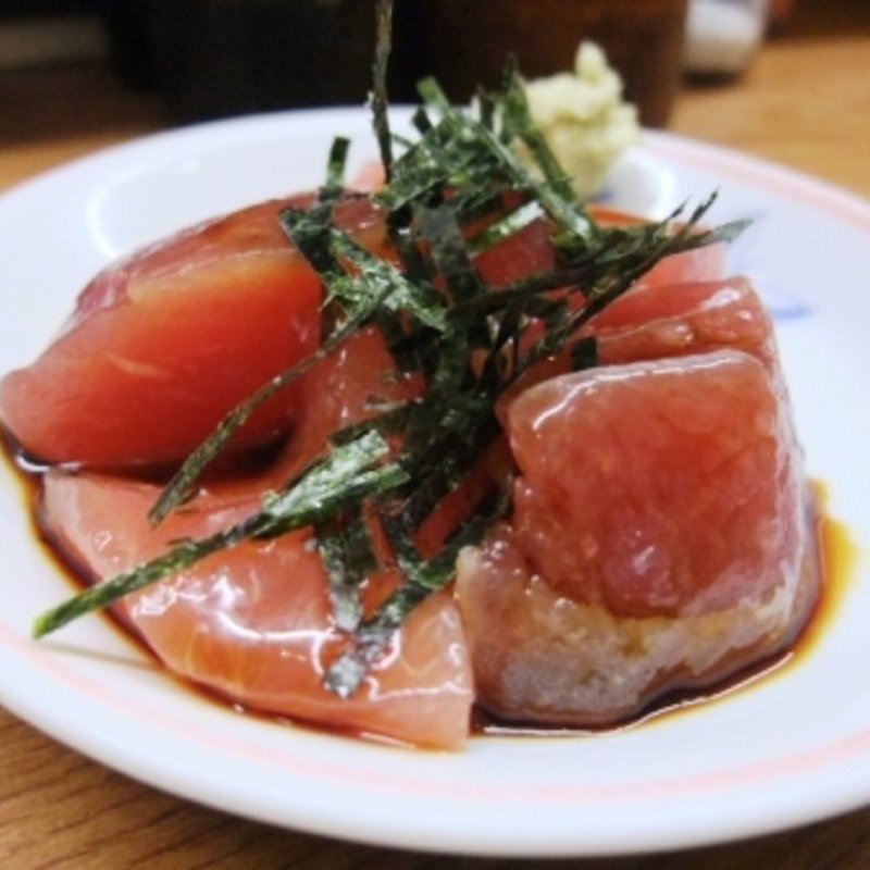 マグロのぶつ(岡室酒店直売所)