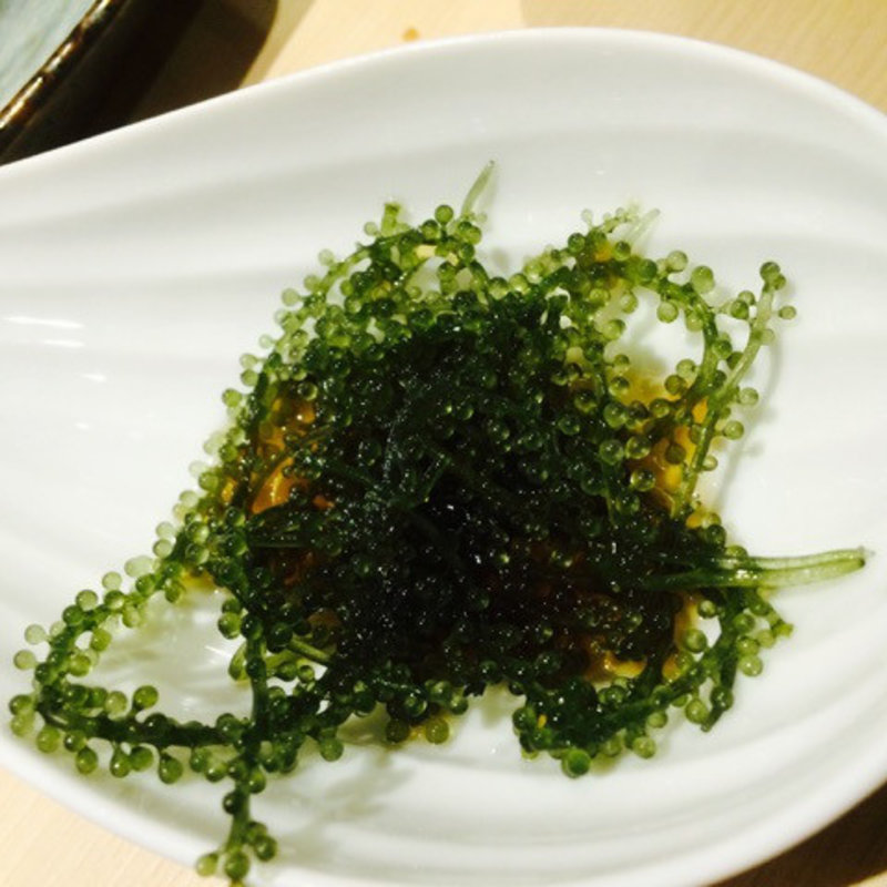 海ぶどう(島の恵みと喰らえ 匠～たくみ～ 大門浜松町店)