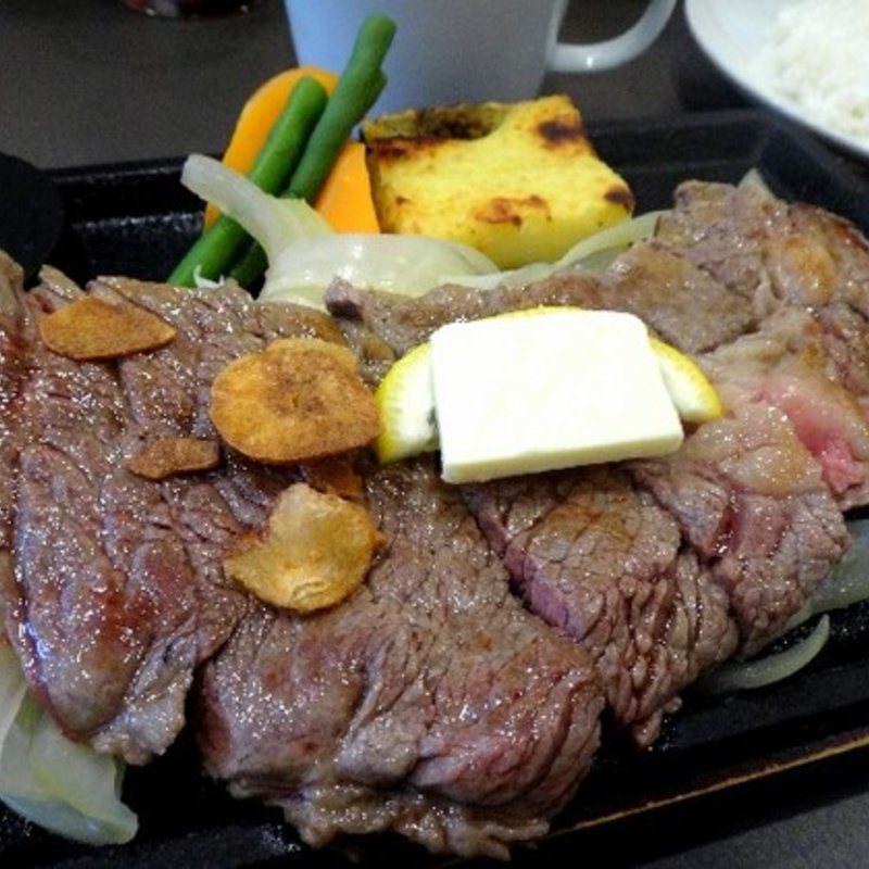 特選ステーキランチセット(川崎ステーキセンター)