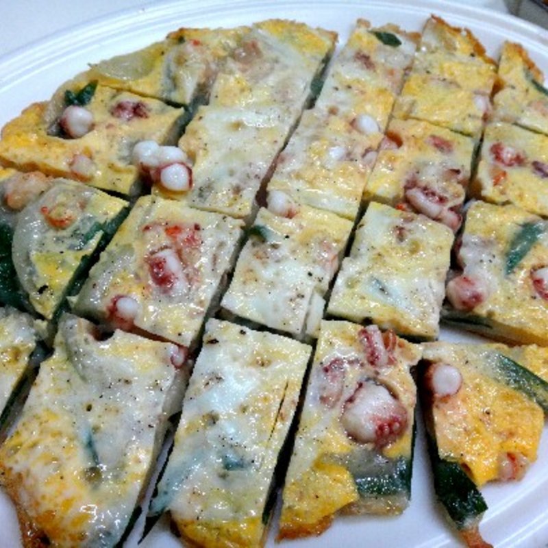 海鮮チヂミ(川崎飯店)