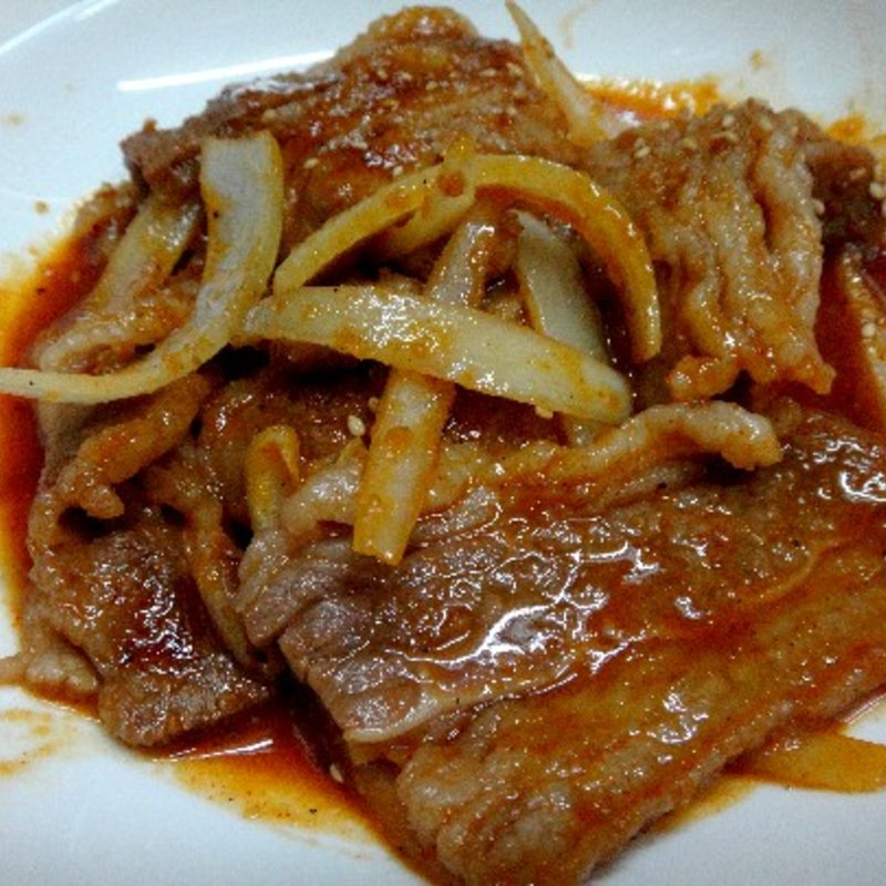 牛カルビ焼(川崎飯店)