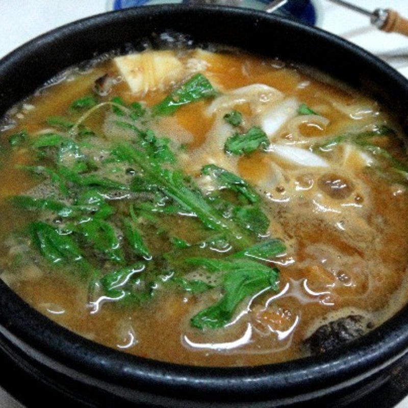 納豆チゲ(川崎飯店)