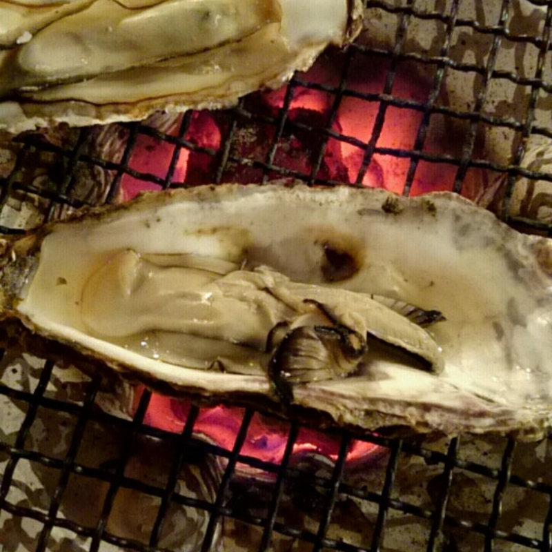 焼き牡蠣(川端鮮魚店 )