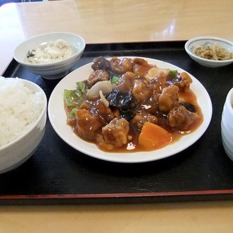 酢豚定食(巧福)