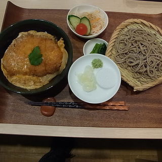 カツ丼セット(幌加内製麺 青森駅前店)