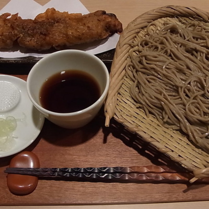 ザンギせいろ(幌加内製麺 青森駅前店)
