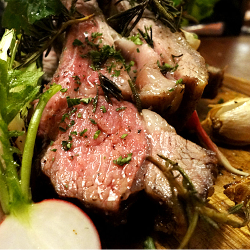 仔羊背肉のロティ(おでん酒家 KOH （コウ）)